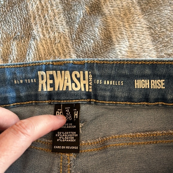 Rewash bell bottom high rise jeans - Picture 6 of 6